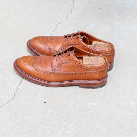 Grant Stone Longwing in Horween Brown Pebble Grain