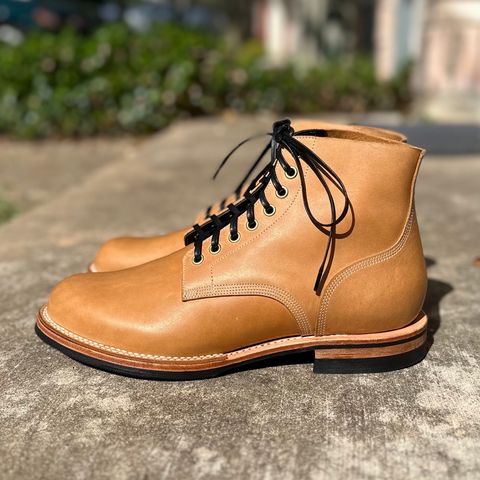 New River Boot Boondocker in Horween Moc Latigo