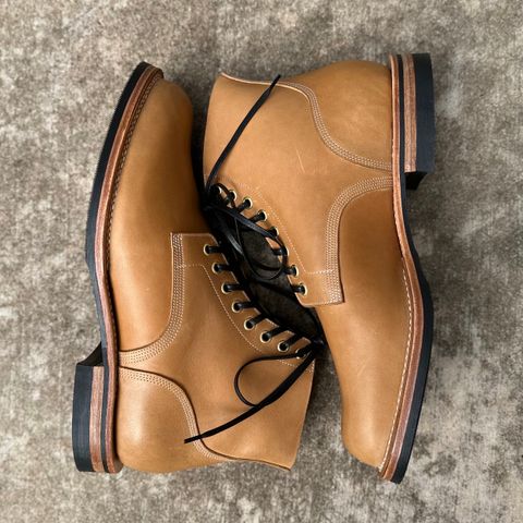 New River Boot Boondocker in Horween Moc Latigo
