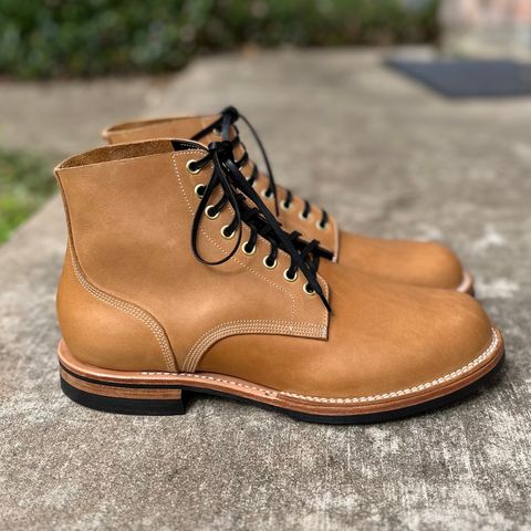 New River Boot Boondocker in Horween Moc Latigo