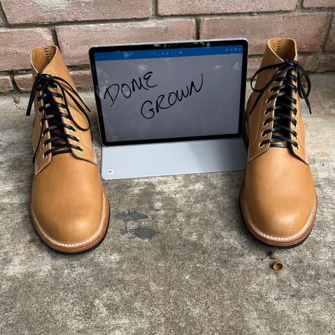 New River Boot Boondocker in Horween Moc Latigo