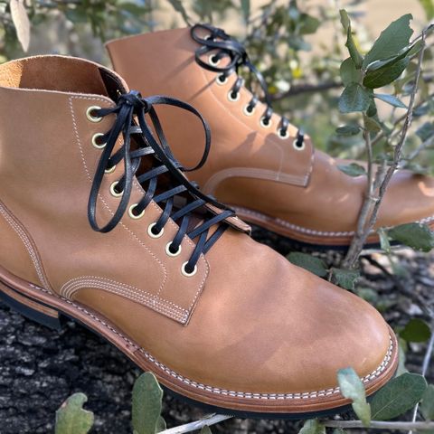 New River Boot Boondocker in Horween Moc Latigo