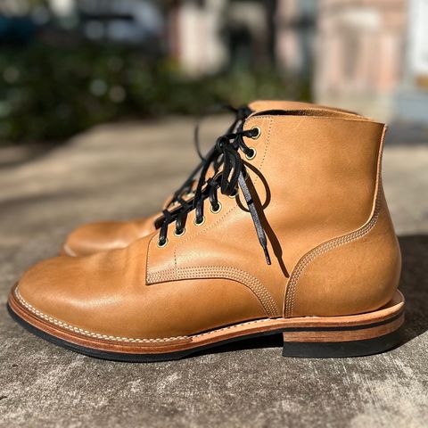 New River Boot Boondocker in Horween Moc Latigo