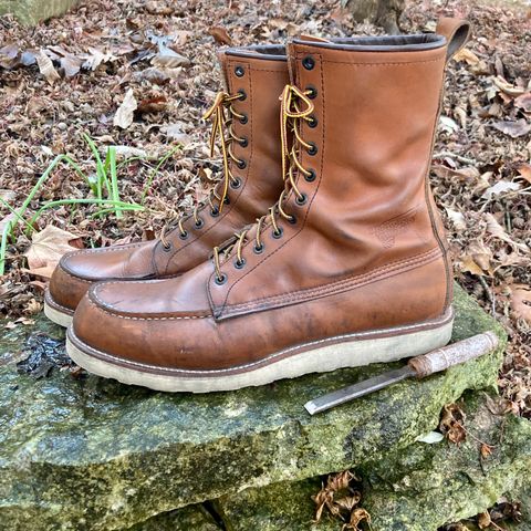 Red Wing 8-Inch Classic Moc in S.B. Foot Oro-Iginal