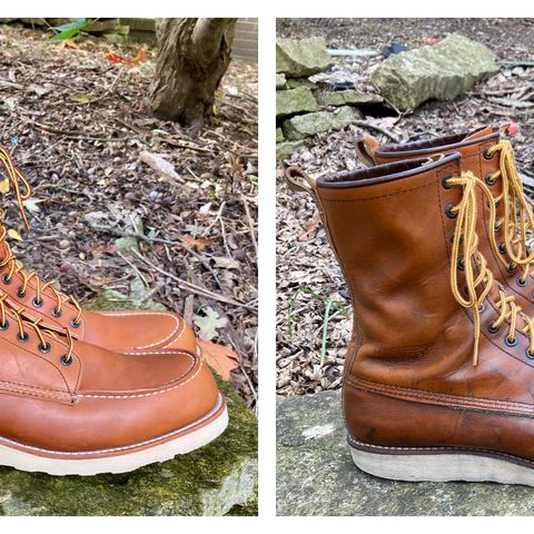 Red Wing 8-Inch Classic Moc in S.B. Foot Oro-Iginal