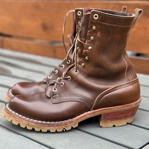 Nicks DomePro in Horween British Tan Chromexcel