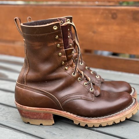 Nicks DomePro in Horween British Tan Chromexcel