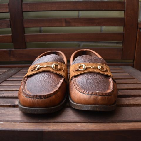 Yuketen Bit Loafer in Horween Brown Chromepak