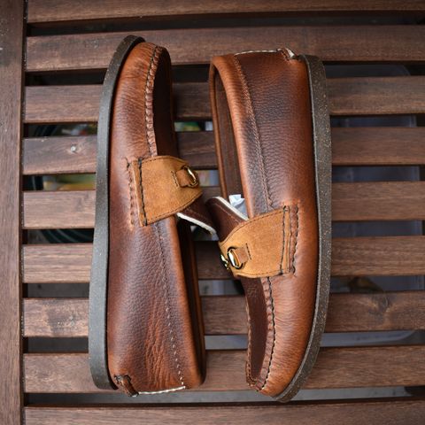 Yuketen Bit Loafer in Horween Brown Chromepak
