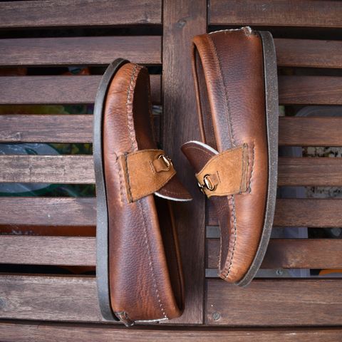 Yuketen Bit Loafer in Horween Brown Chromepak