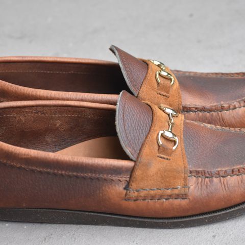 Yuketen Bit Loafer in Horween Brown Chromepak