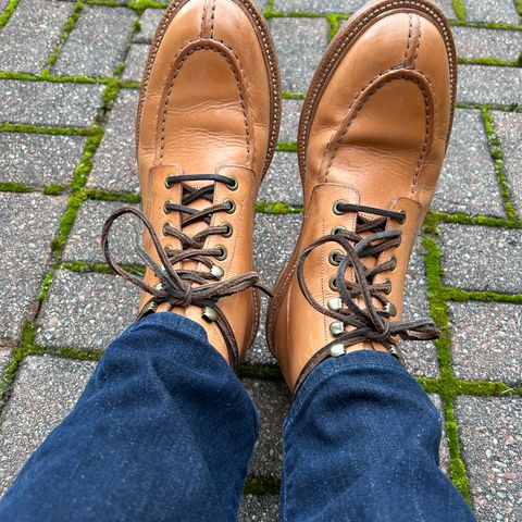Grant Stone Ottawa Boot in Badalassi Carlo Natural Minerva