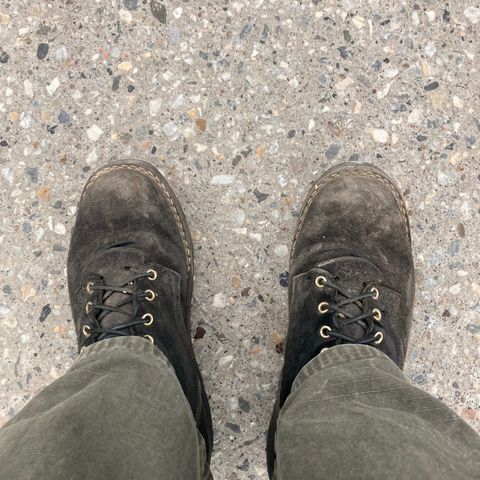 View photo of Nicks Ridgeline Hiking Boot in Seidel 1964 Black Roughout