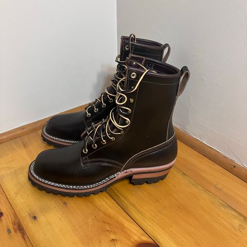 Nicks Urban Logger in Horween Brown Waxed Flesh