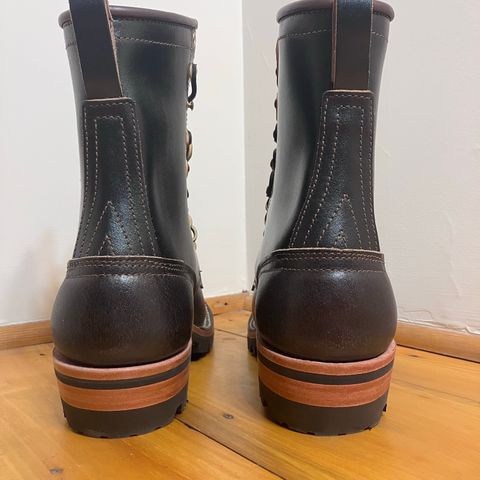 Nicks Urban Logger in Horween Brown Waxed Flesh