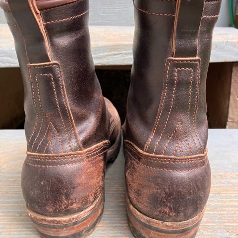 Nicks Urban Logger in Horween Brown Waxed Flesh