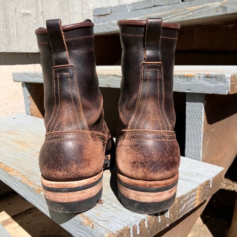 View photo of Nicks Urban Logger in Horween Brown Waxed Flesh