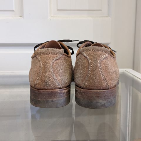 Unsung Prototype Service Shoes in Wickett & Craig Natural Latigo Roughout