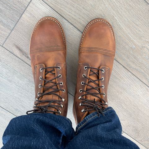 Search result thumbnail of Red Wing Iron Ranger in S.B. Foot Copper Rough and Tough