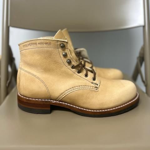 Wolverine 1000 Mile Evans Boot in Horween Olive Tanned