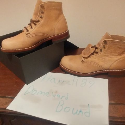 Wolverine 1000 Mile Evans Boot in Horween Olive Tanned