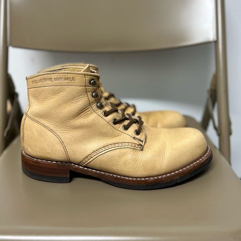 Wolverine 1000 Mile Evans Boot in Horween Olive Tanned