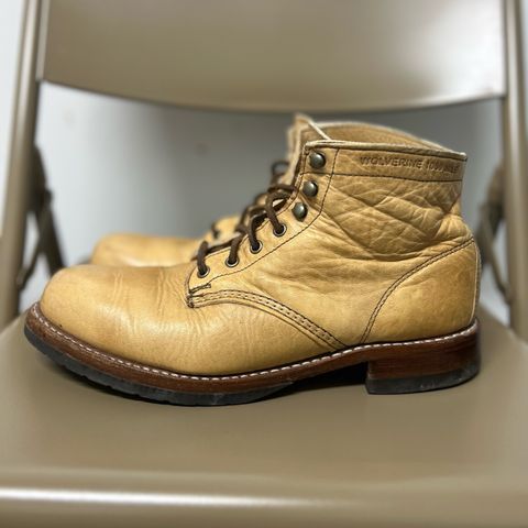 Wolverine 1000 Mile Evans Boot in Horween Olive Tanned
