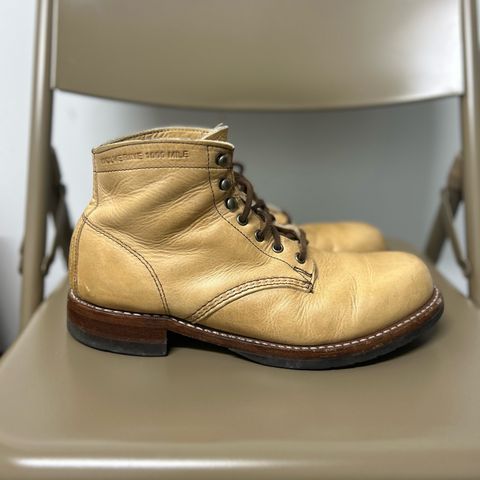 Wolverine 1000 Mile Evans Boot in Horween Olive Tanned