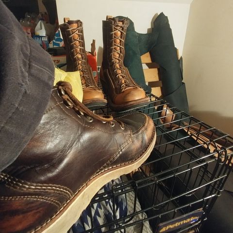 Wolverine 1000 Mile Moc-Toe Boot in Horween Arabica Lux Calfskin