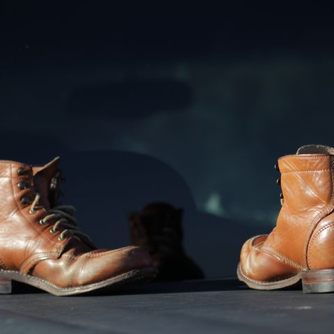 Wolverine 1000 Mile Moc-Toe Boot in Horween Unknown Tannage