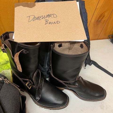 Wesco Mister Lou in Horween Black Chromexcel Horsehide