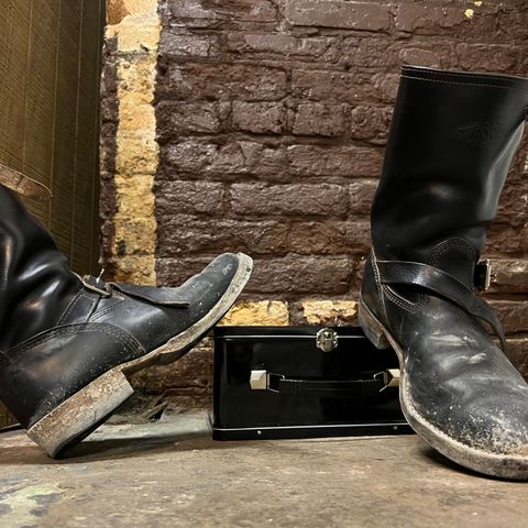 Wesco Mister Lou in Horween Black Chromexcel Horsehide
