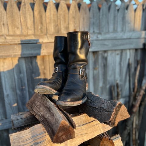 Wesco Mister Lou in Horween Black Chromexcel Horsehide