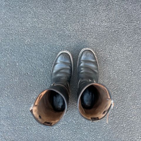 Wesco Mister Lou in Horween Black Chromexcel Horsehide