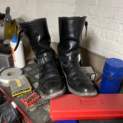Wesco Mister Lou in Horween Black Chromexcel Horsehide
