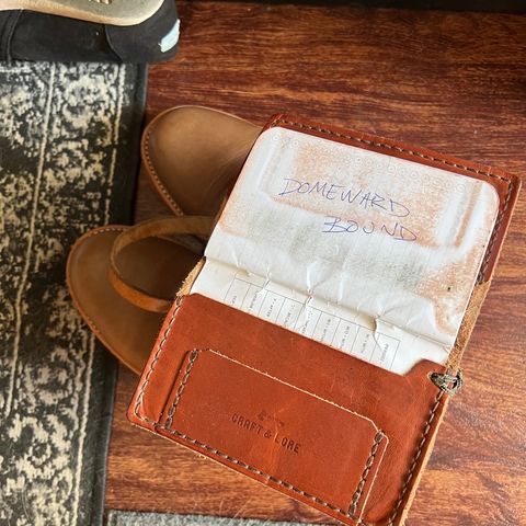 Oak Street Bootmakers Trench Boot in Horween Natural Chromexcel