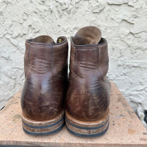 View photo of Viberg Service Boot in Horween Natural Chromexcel