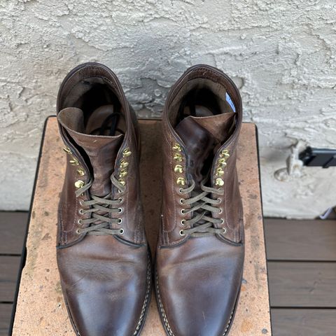 View photo of Viberg Service Boot in Horween Natural Chromexcel