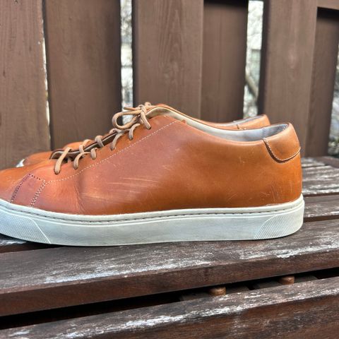 View photo of Grant Stone Coast Sneaker in Badalassi Carlo Natural Minerva