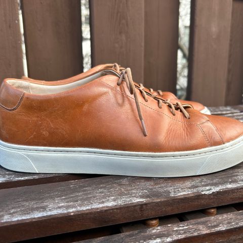 View photo of Grant Stone Coast Sneaker in Badalassi Carlo Natural Minerva