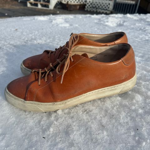 View photo of Grant Stone Coast Sneaker in Badalassi Carlo Natural Minerva