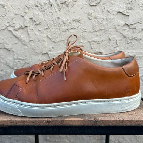 View photo of Grant Stone Coast Sneaker in Badalassi Carlo Natural Minerva