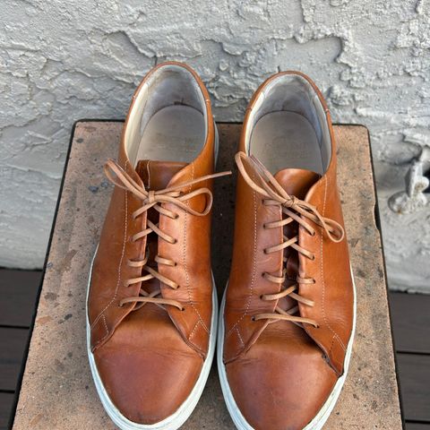 View photo of Grant Stone Coast Sneaker in Badalassi Carlo Natural Minerva