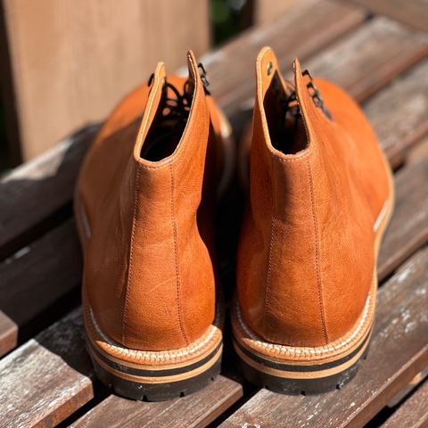 Grant Stone Edward Boot in Incas Rust Kangaroo
