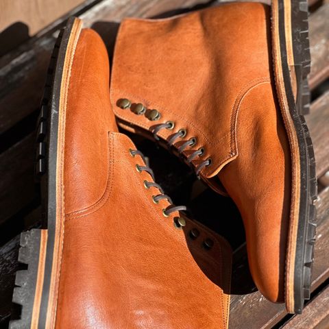 Grant Stone Edward Boot in Incas Rust Kangaroo