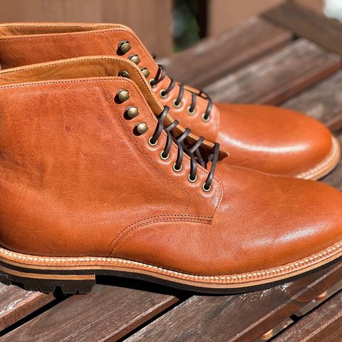 Grant Stone Edward Boot in Incas Rust Kangaroo