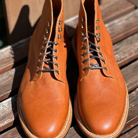 Grant Stone Edward Boot in Incas Rust Kangaroo