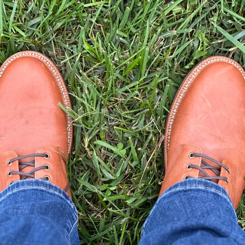 Grant Stone Edward Boot in Incas Rust Kangaroo