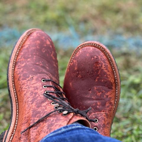 Grant Stone Edward Boot in Incas Rust Kangaroo