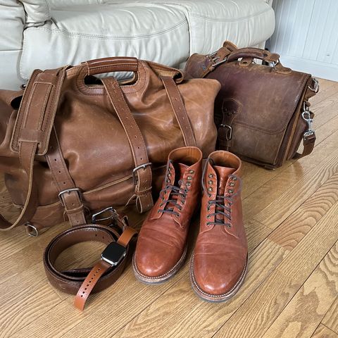 Grant Stone Edward Boot in Incas Rust Kangaroo